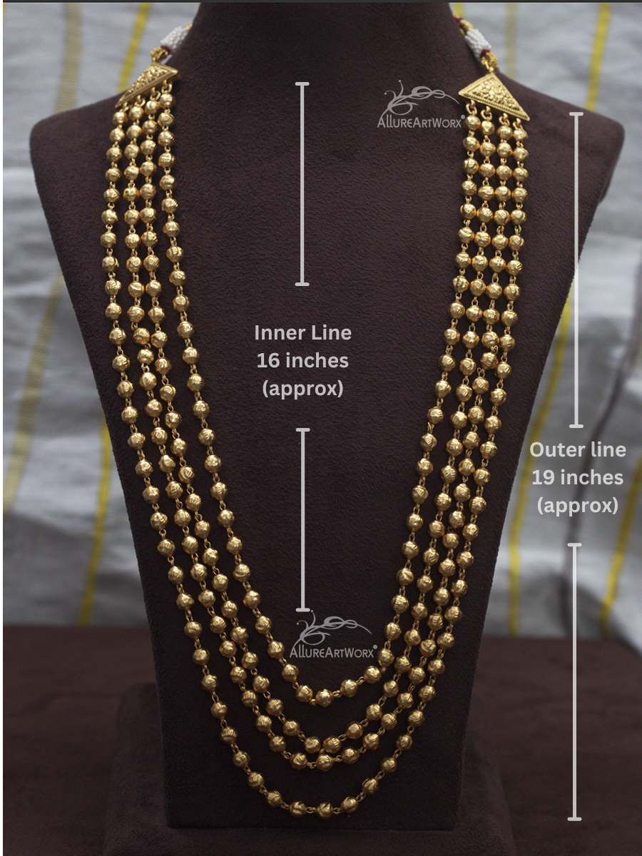 Gold Ball Neckpiece